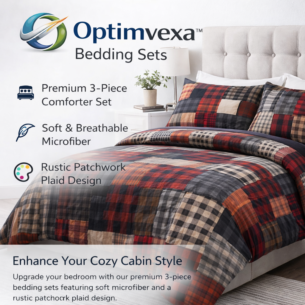 Optimvexa™ Rustic Retreat Bedding Set