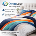 Optimvexa™ Radiant Stripes Bedding Set