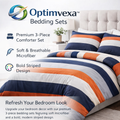Optimvexa™ Vibrant Stripes Bedding Set