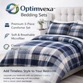 Optimvexa™ Classic Plaid Bedding Set