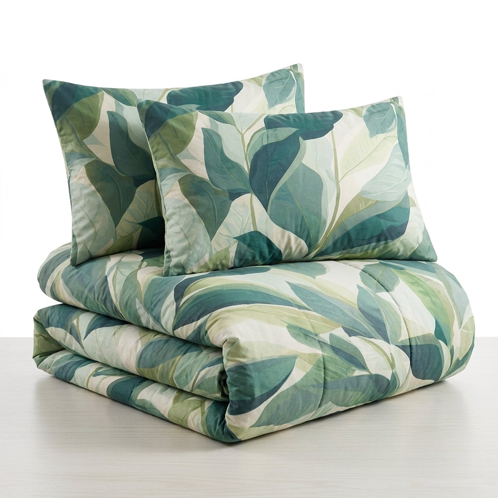 Optimvexa™ Tropical Leaf Bedding Set